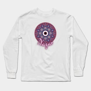 Mandala Nazar - Evil Eye Long Sleeve T-Shirt